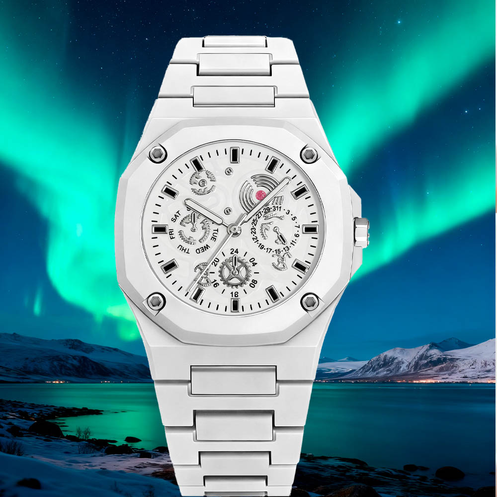 1-piece new watch, polygonal d - Coordinates Bracelet 评论和价格